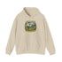 Campfire Adventure Hoodie with Retro Design, Cozy Gift for Outdoor Lovers, Perfect for Camping, Road Trips, and Casual Wear