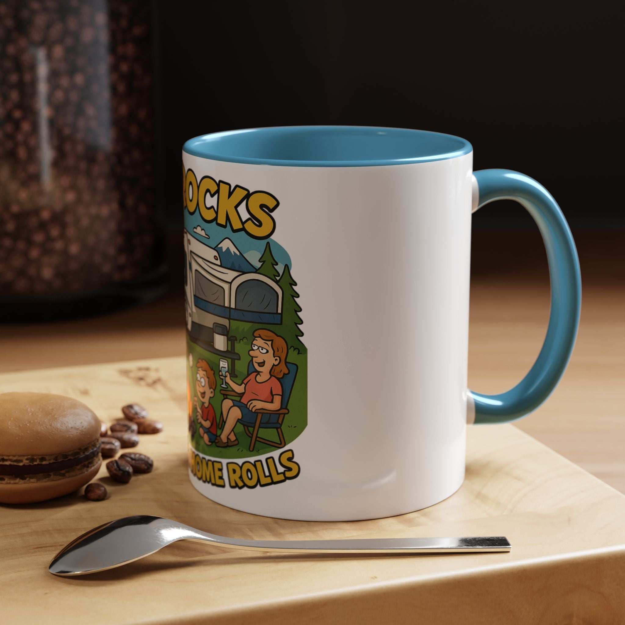 Camping Life Coffee Mug - Adventure Lover Gift, RV Travel Mug, Cozy Campfire Vibes, Perfect for Outdoor Enthusiasts, Gift for Dad
