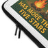 Camping-Themed Laptop Sleeve, Great for Outdoor Lovers, Travel Gift, Eco-Friendly, Tech Accessory