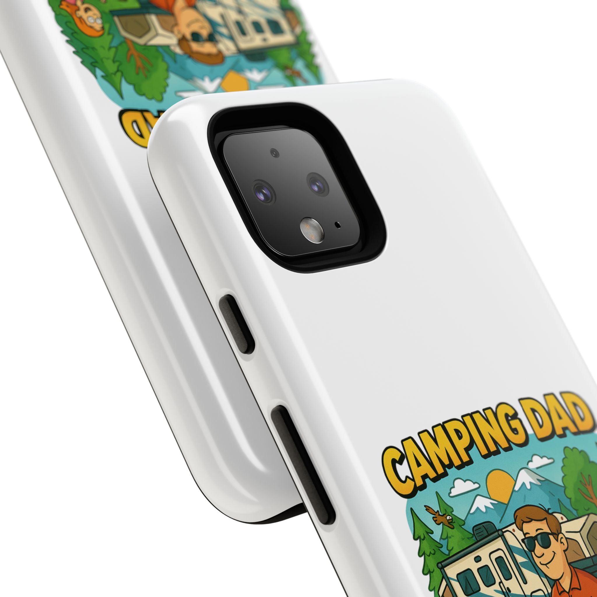 Camping Dad Phone Case - Unique Tough Cover for Outdoor Dads