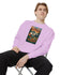 Cozy Unisex Garment-Dyed Sweatshirt with Retro Design, Perfect for Relaxing, Gift for Friends, Casual Wear, Fall Fashion, Warm Layer