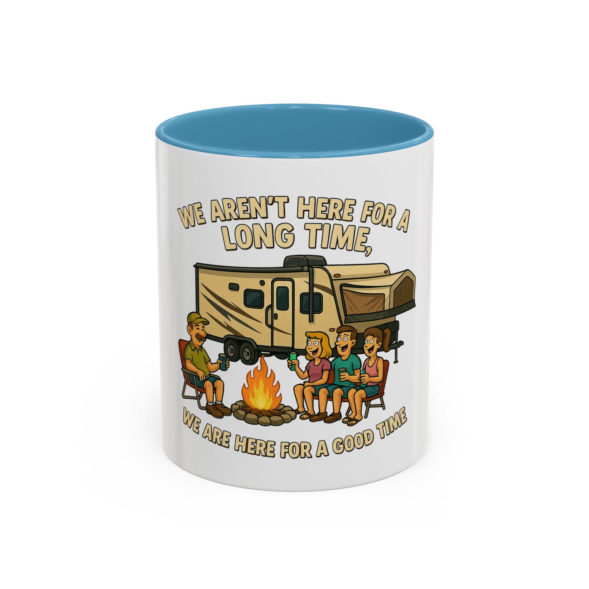 Camping Adventure Coffee Mug - Fun Quote Mug for Outdoor Enthusiasts