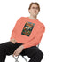 Cozy Unisex Garment-Dyed Sweatshirt with Retro Design, Perfect for Relaxing, Gift for Friends, Casual Wear, Fall Fashion, Warm Layer