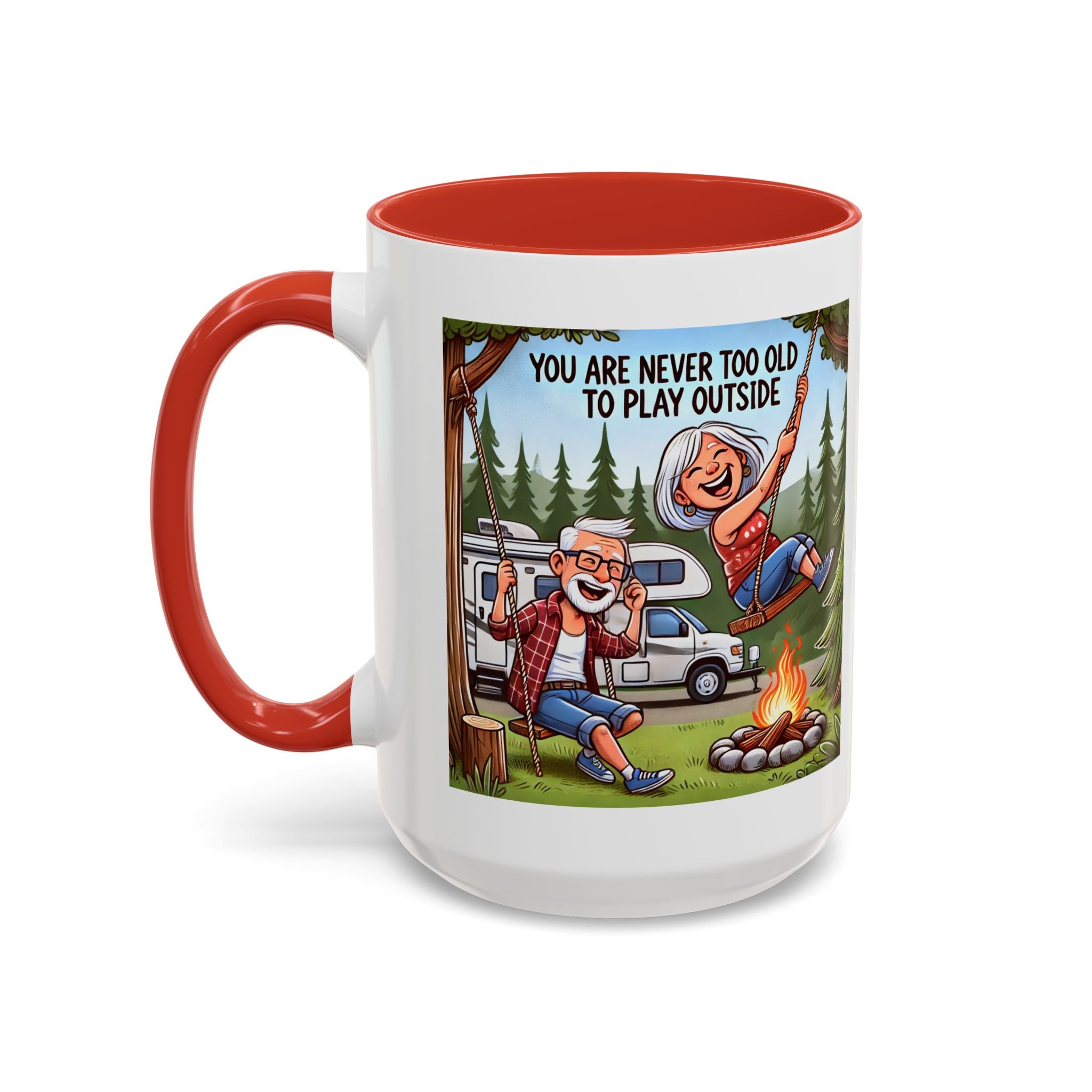 Mug - You are Never Too Old to Play Outside Coffee Mug (11, 15oz)