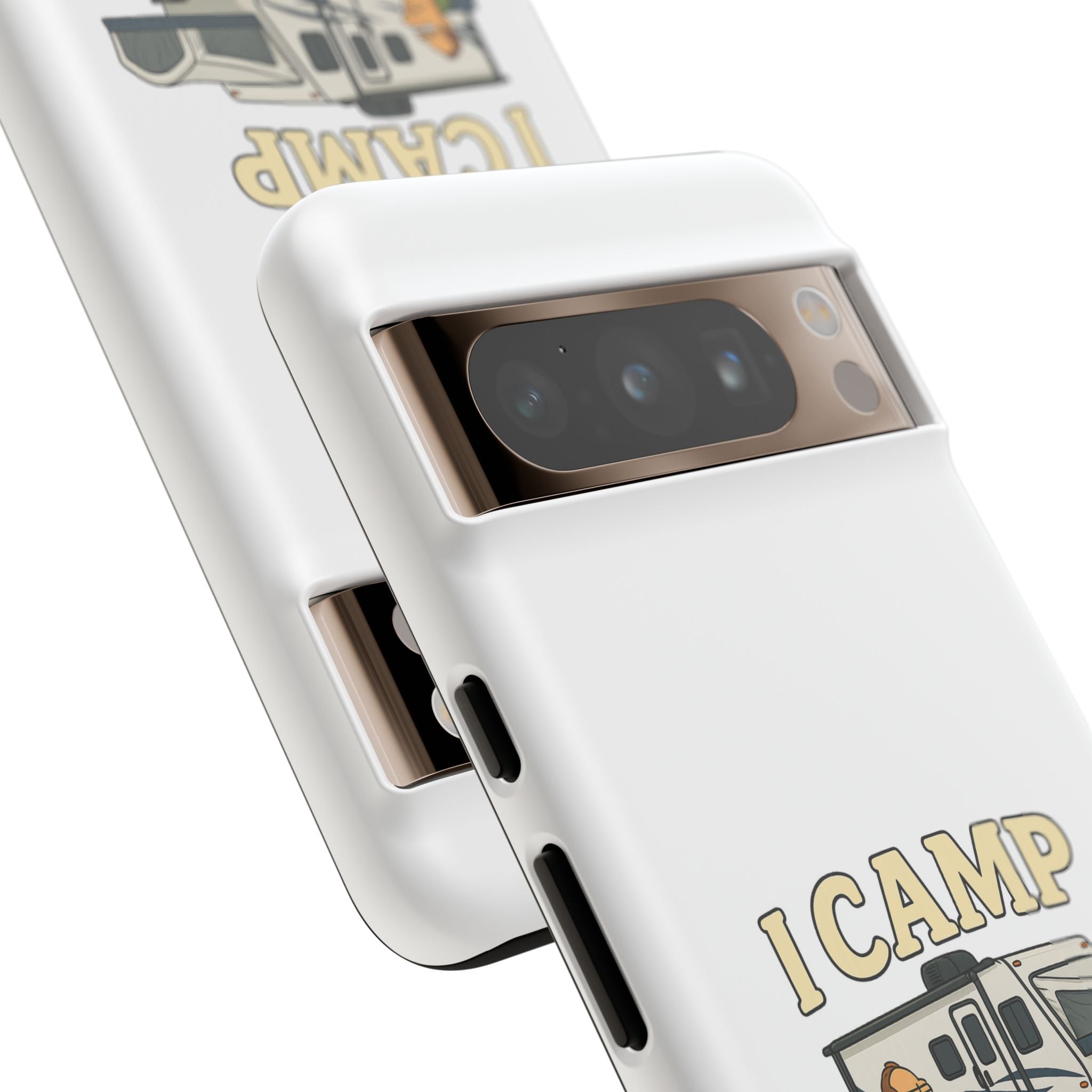 Camping Phone Case - I Camp Because Punching People is Frowned Upon