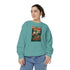 Cozy Unisex Garment-Dyed Sweatshirt with Retro Design, Perfect for Relaxing, Gift for Friends, Casual Wear, Fall Fashion, Warm Layer