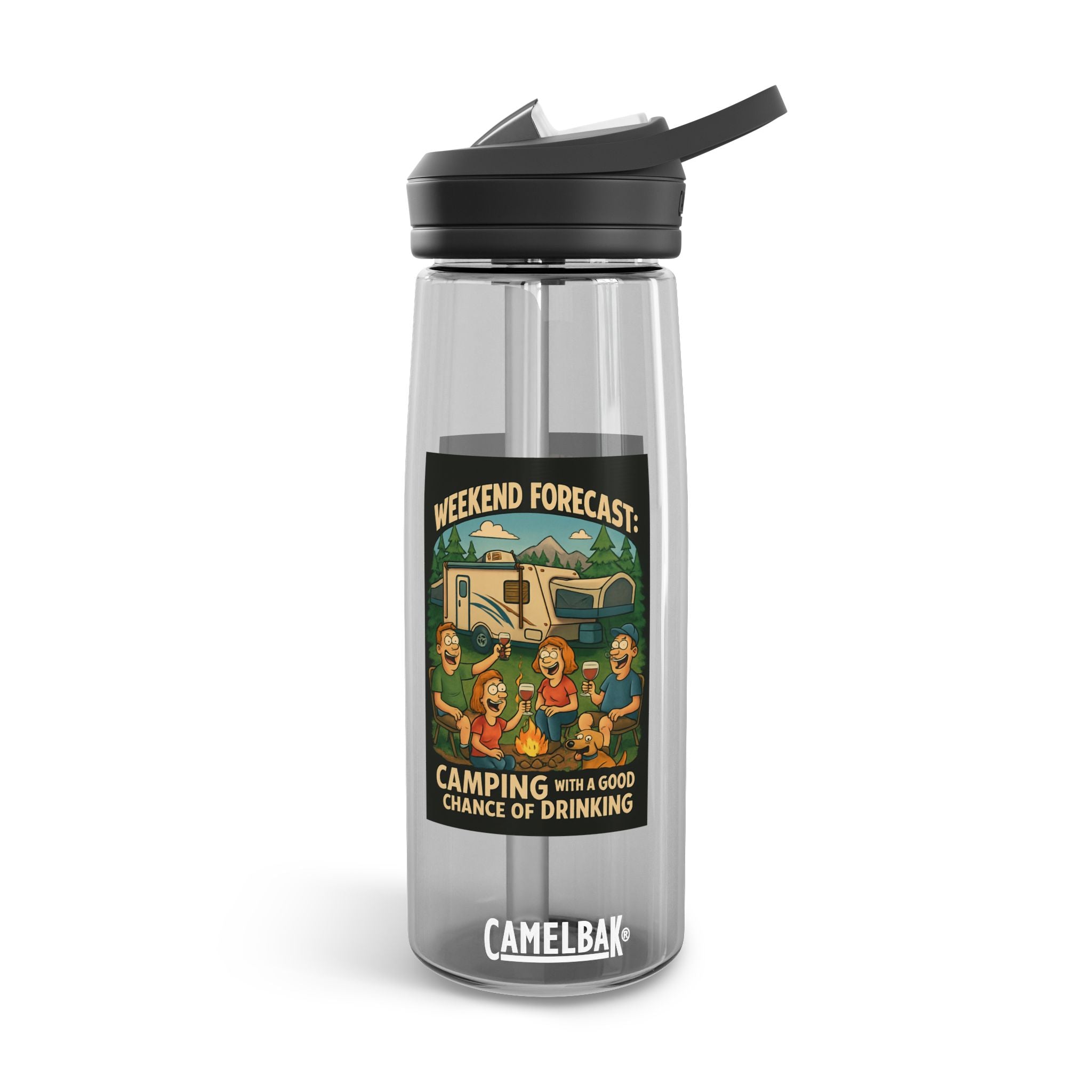 Camping Water Bottle, Outdoor Hydration Mug, Adventure Drinkware, Eco-Friendly Travel Flask, Hiking Sports Bottle