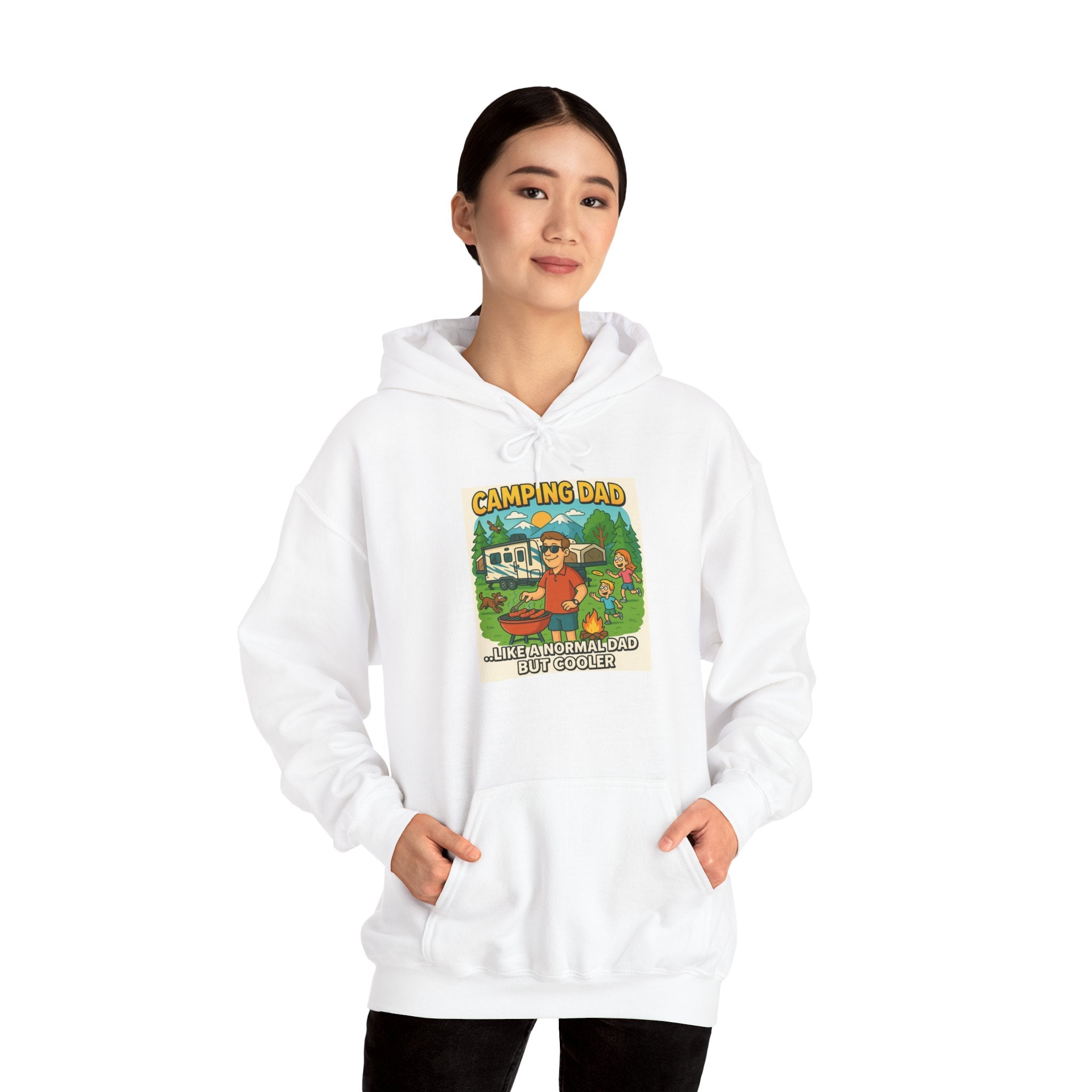 Camping Dad Unisex Heavy Blend Hoodie