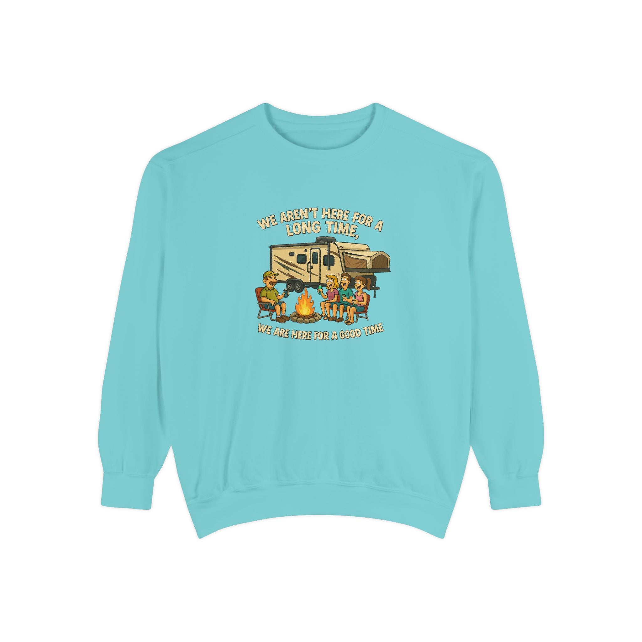 Camping Adventure Unisex Sweatshirt - Perfect for Outdoor Lovers