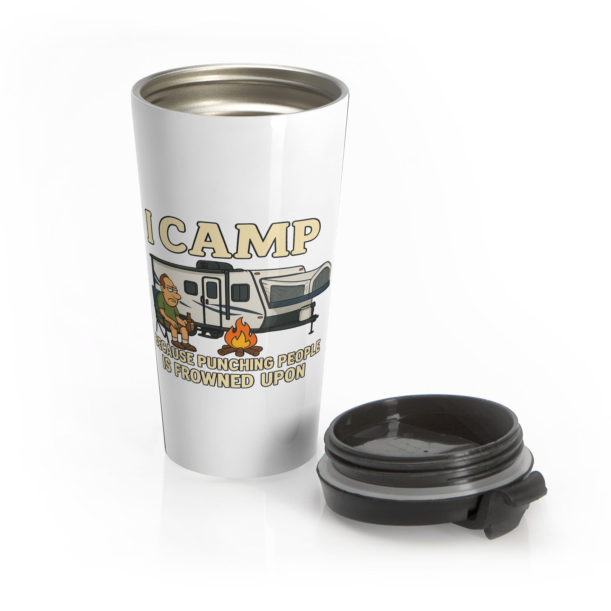 I Camp Travel Mug – Perfect for Outdoor Adventures