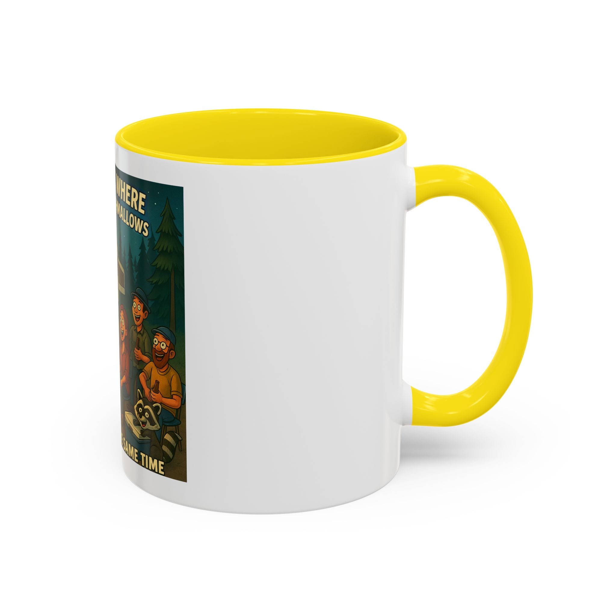 Camping Adventure Coffee Mug, Funny Mug for Campers, Get Toasted at the Same Time, Outdoor Gift, Nature Lover, Camping Decor