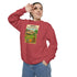 Camping Adventure Sweatshirt, Unisex Garment-DyedPullover, Cozy Casual Wear, Outdoor Enthusiast Gift, Camping Trip Apparel