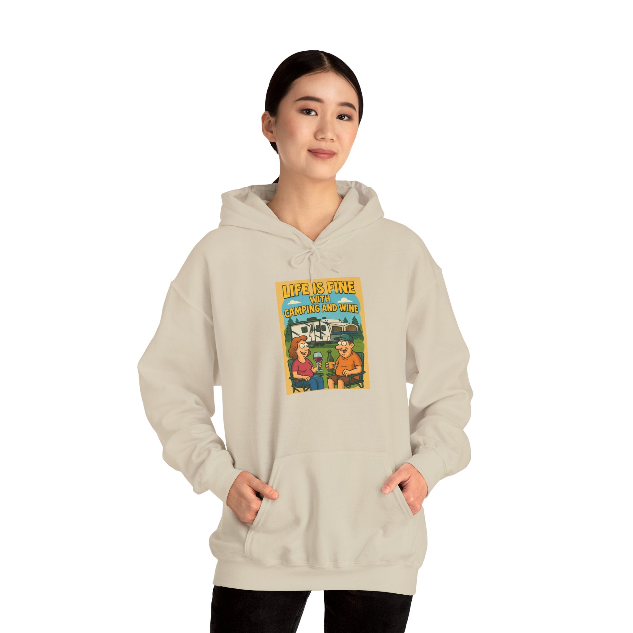 Retro Graphic Hooded Sweatshirt, Cozy Unisex Hoodie for Casual Days, Perfect Gift for Friends, Fall and Winter Fashion