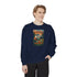 Cozy Unisex Garment-Dyed Sweatshirt with Retro Design, Perfect for Relaxing, Gift for Friends, Casual Wear, Fall Fashion, Warm Layer
