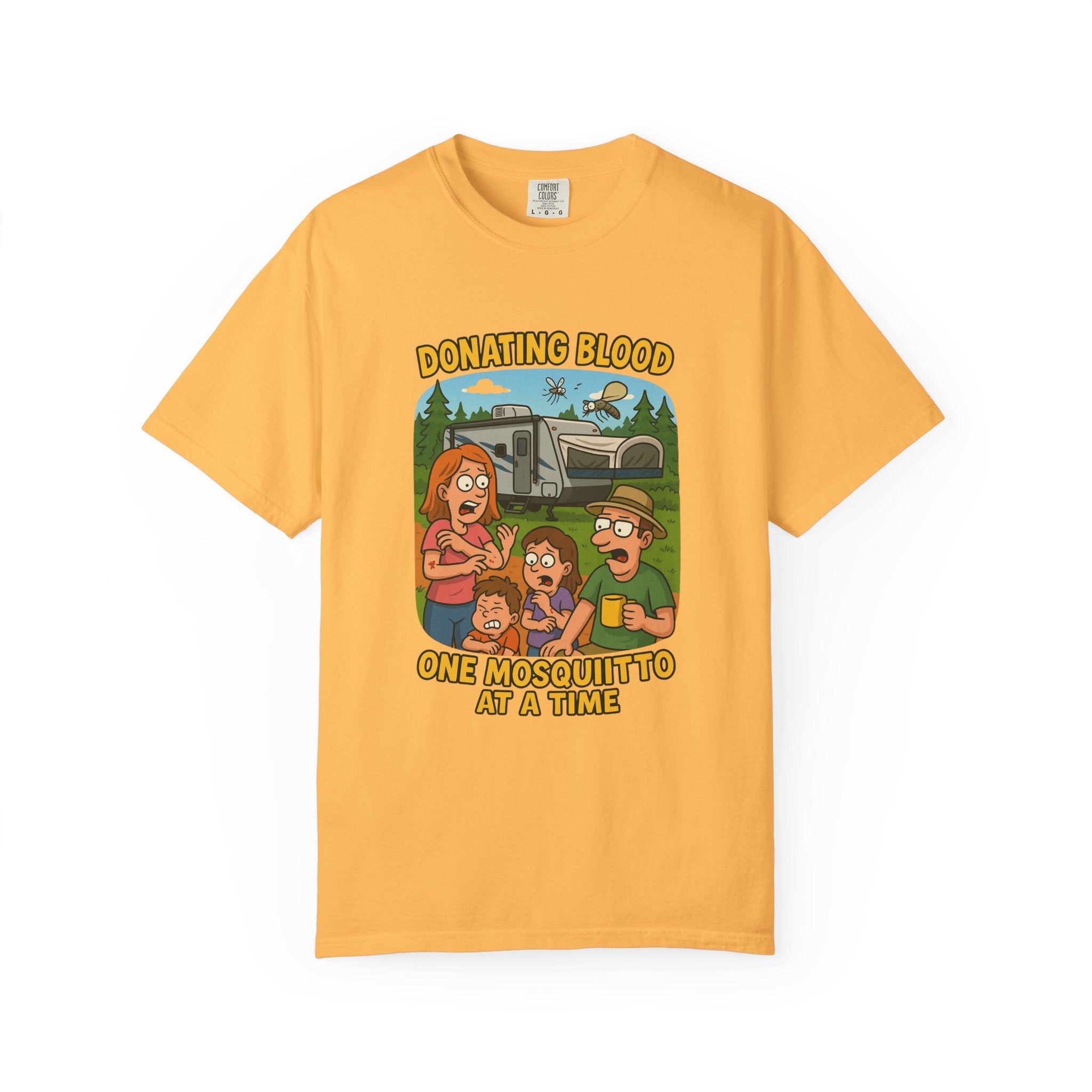 Playful Donation Humor Tee for Blood Donors, Perfect for Fundraisers, Special Events, Gifts, and Everyday Wear