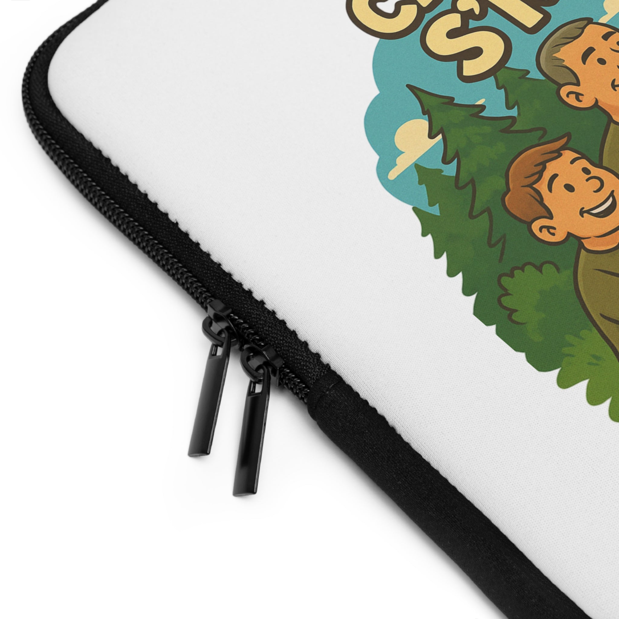 Campers Have S'more Fun Laptop Sleeve, Camping Accessory, Gifts for Campers, Outdoor Tech Case, Eco-Friendly Laptop Bag