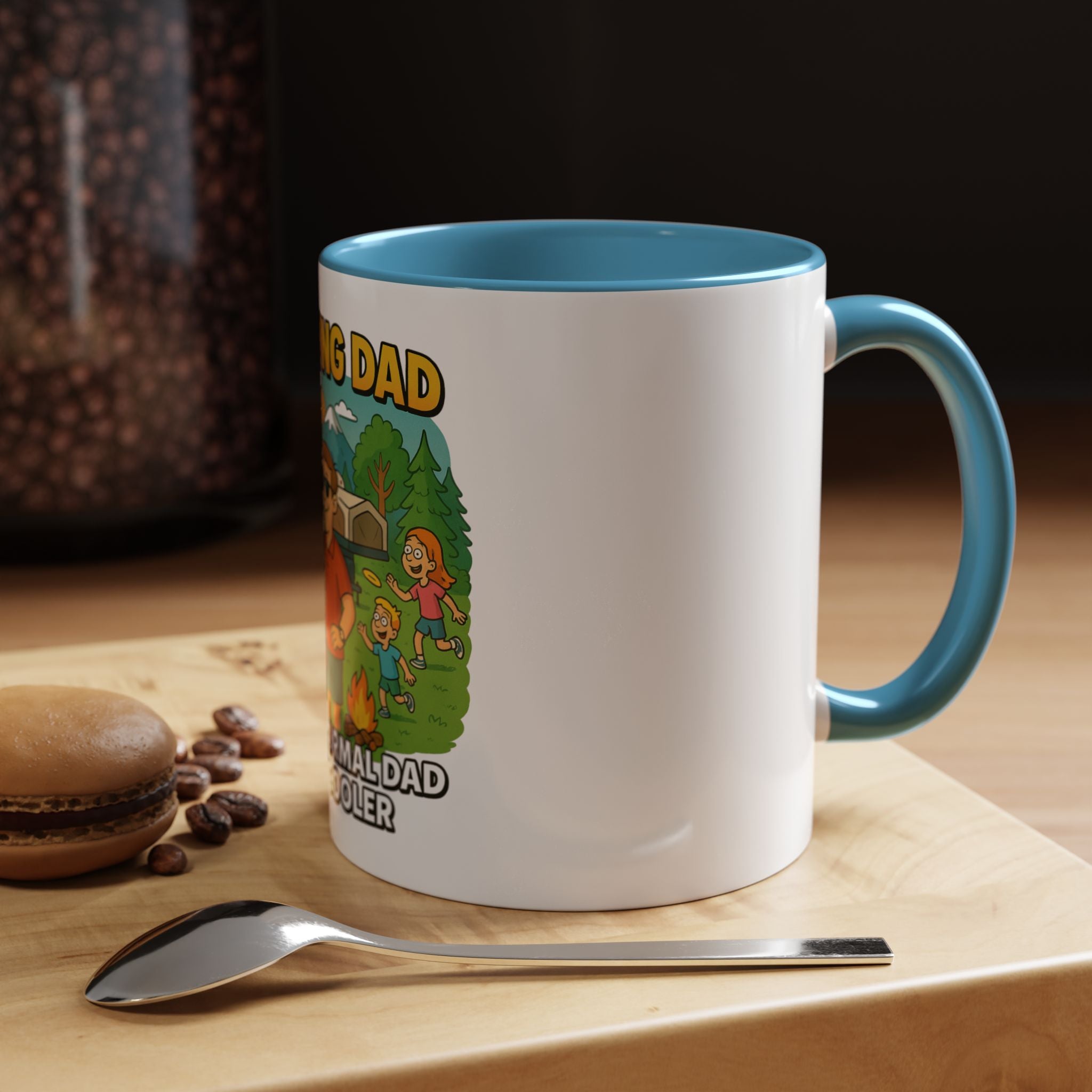 Cool Camping Dad Coffee Mug - Fun Outdoor Adventure Gift