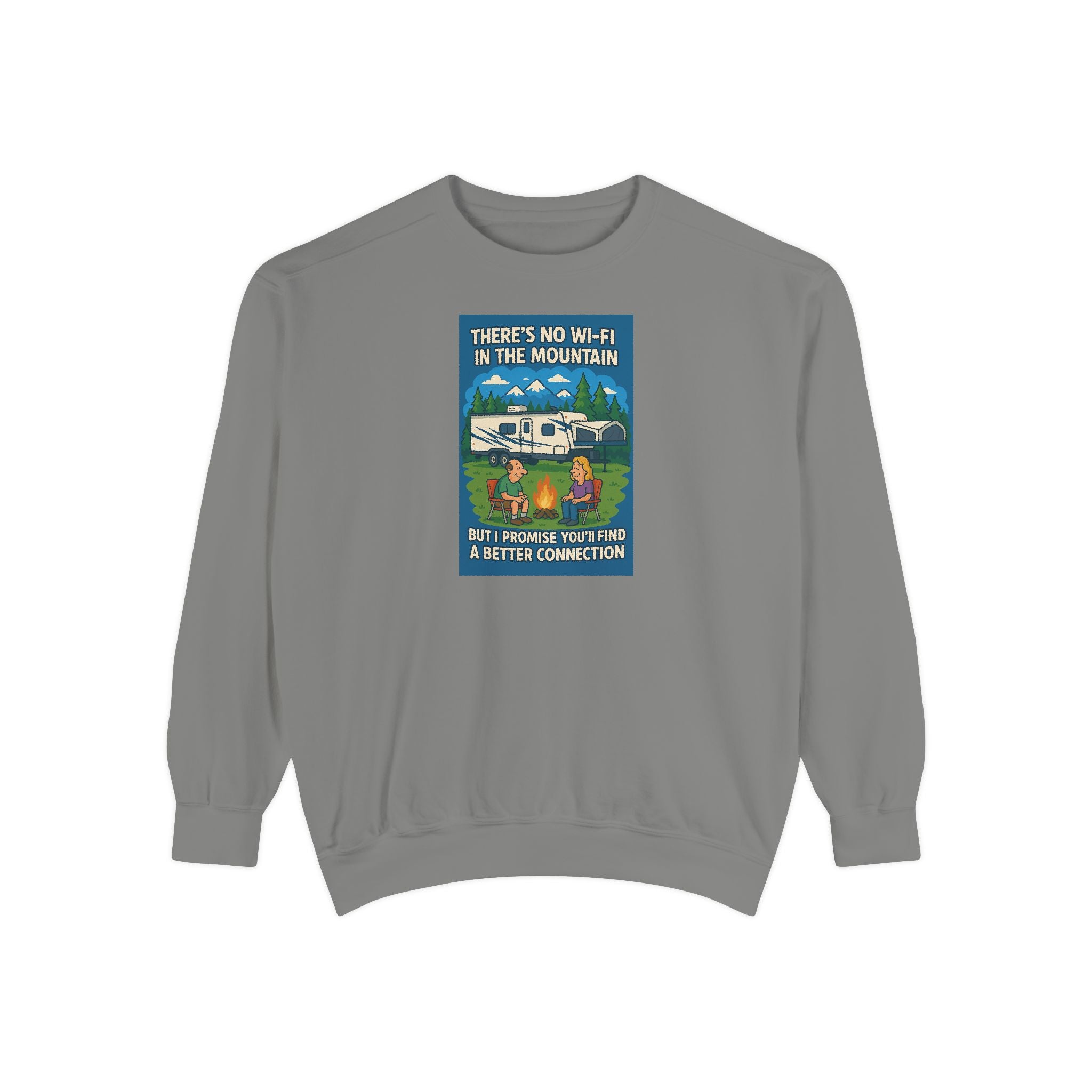 Cozy Campfire Sweatshirt - Perfect for Adventurers, Camping Enthusiasts, Family Gatherings, or Cozy Nights In, Gift Idea, Outdoor Style