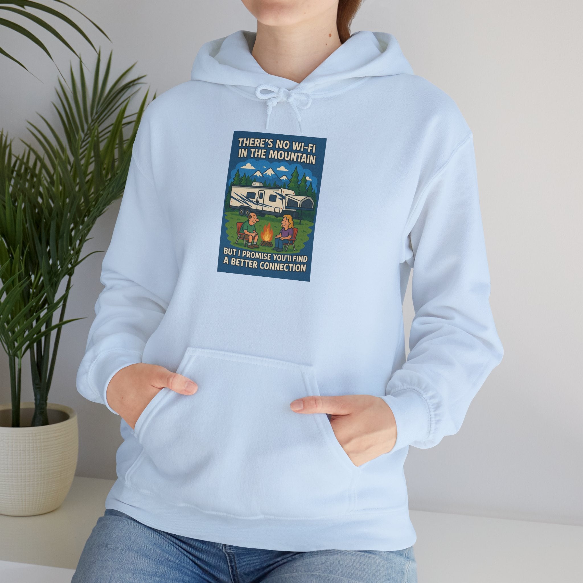 Mountain Connection Unisex Hooded Sweatshirt | Cozy Gift for Nature Lovers | Perfect for Camping, Hiking, Outdoor Adventures, and [...]