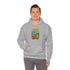 Retro Graphic Hooded Sweatshirt, Cozy Unisex Hoodie for Casual Days, Perfect Gift for Friends, Fall and Winter Fashion