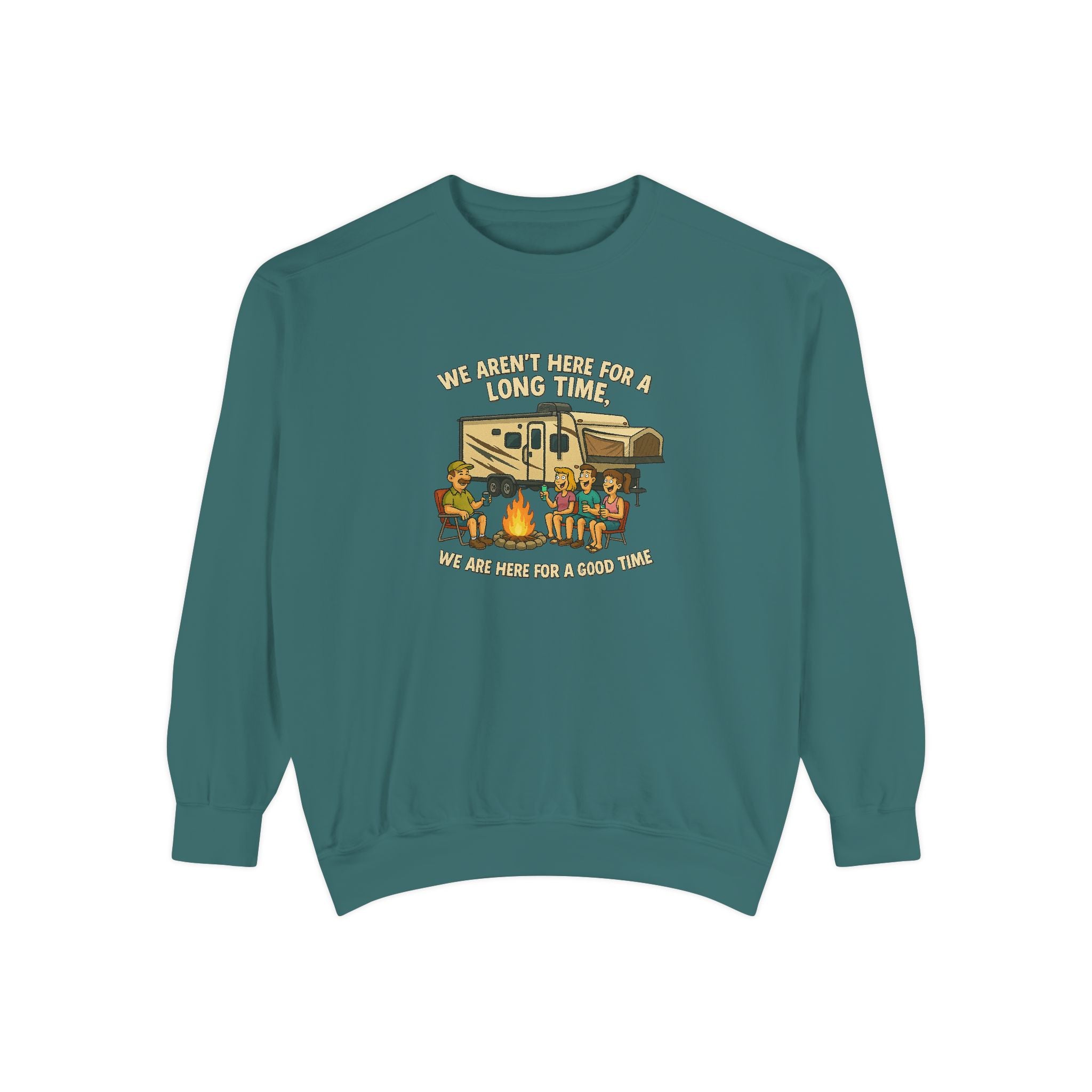 Camping Adventure Unisex Sweatshirt - Perfect for Outdoor Lovers