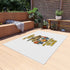 Outdoor Campfire Rug - Fun Camping Decor, RV Accessories, Family Gatherings, Outdoor Entertaining, Patio Mat