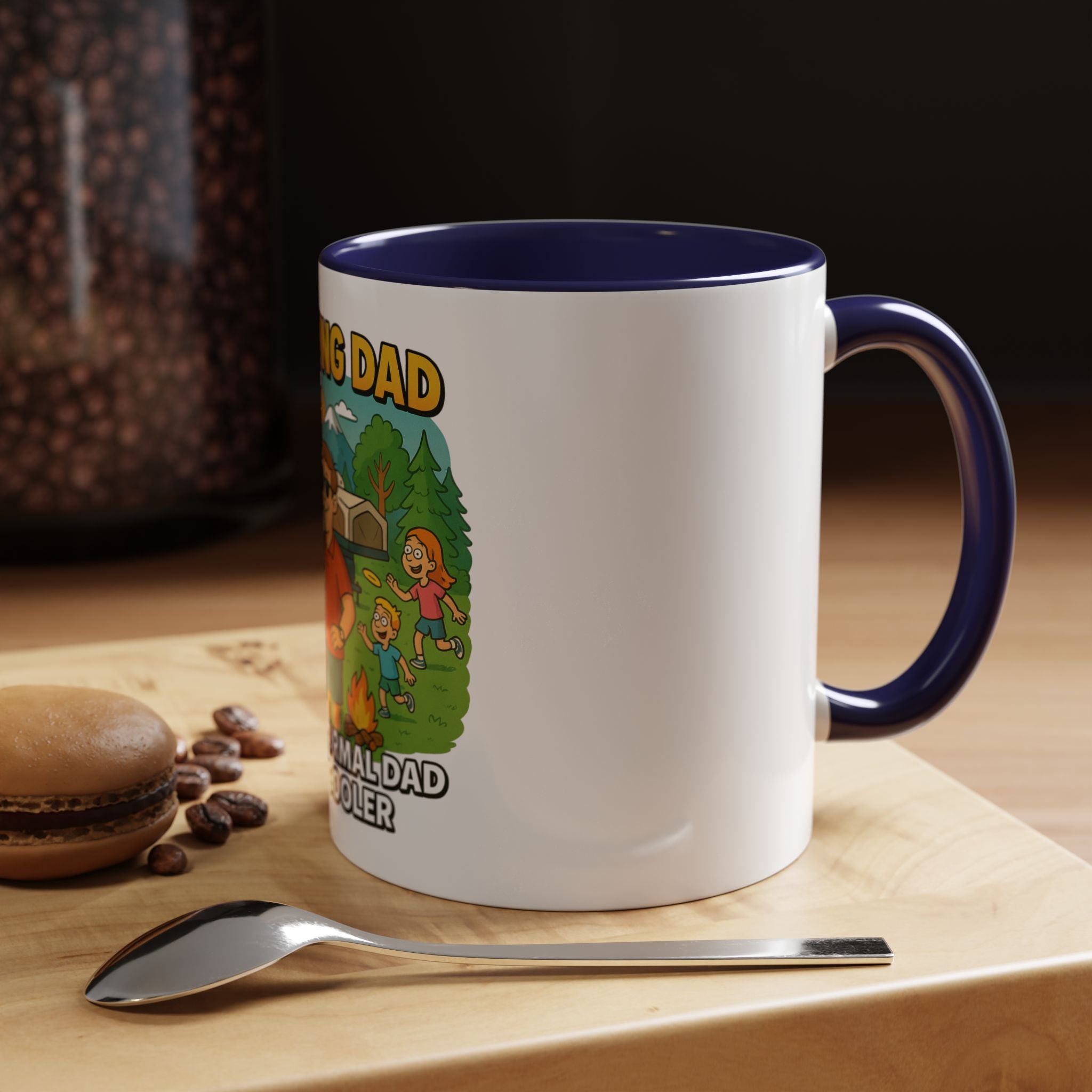 Cool Camping Dad Coffee Mug - Fun Outdoor Adventure Gift