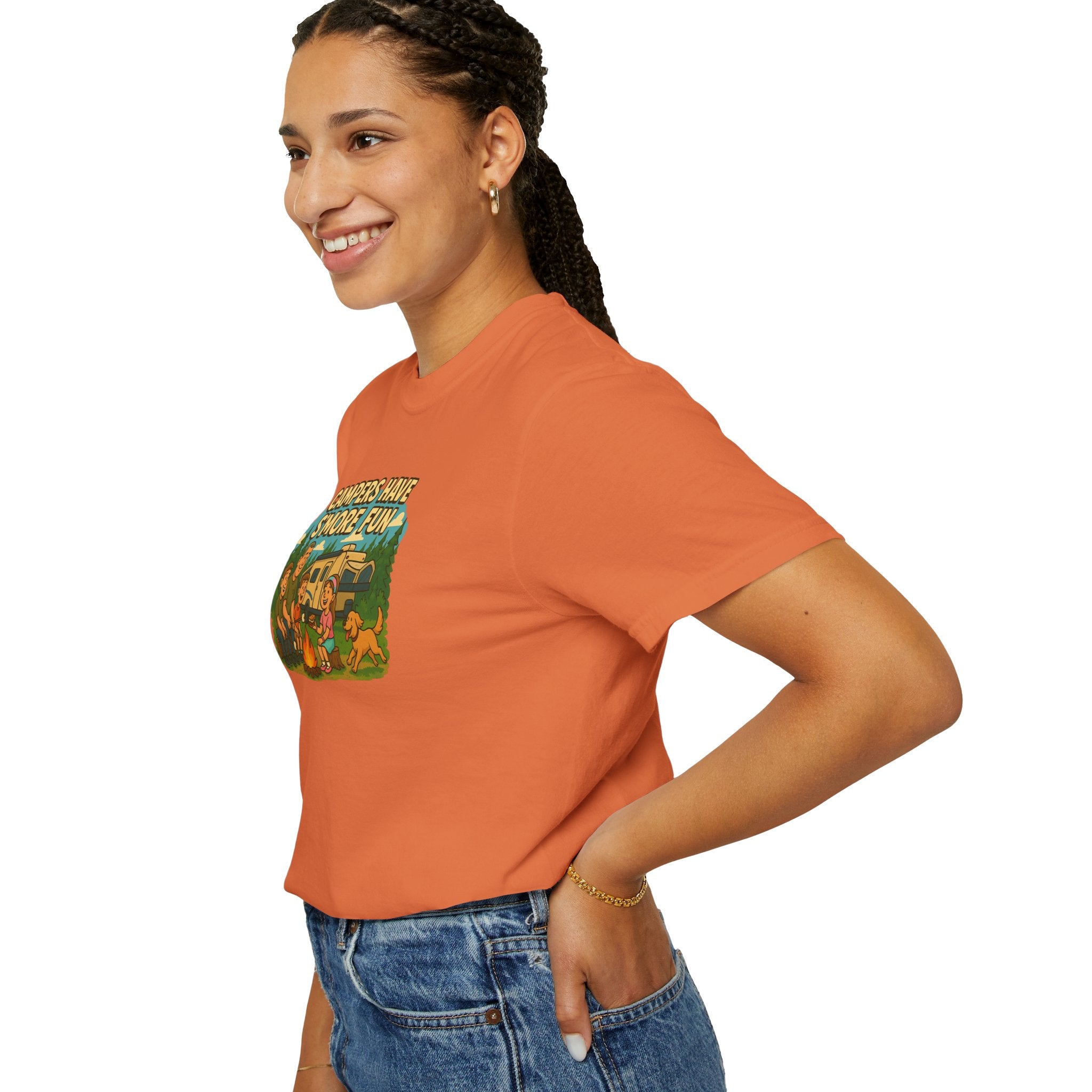 Camping T-Shirt for Outdoor Lovers, Perfect Gift for Campers, Adventure Tee, Vacation Shirt, Summer Fun Merchandise