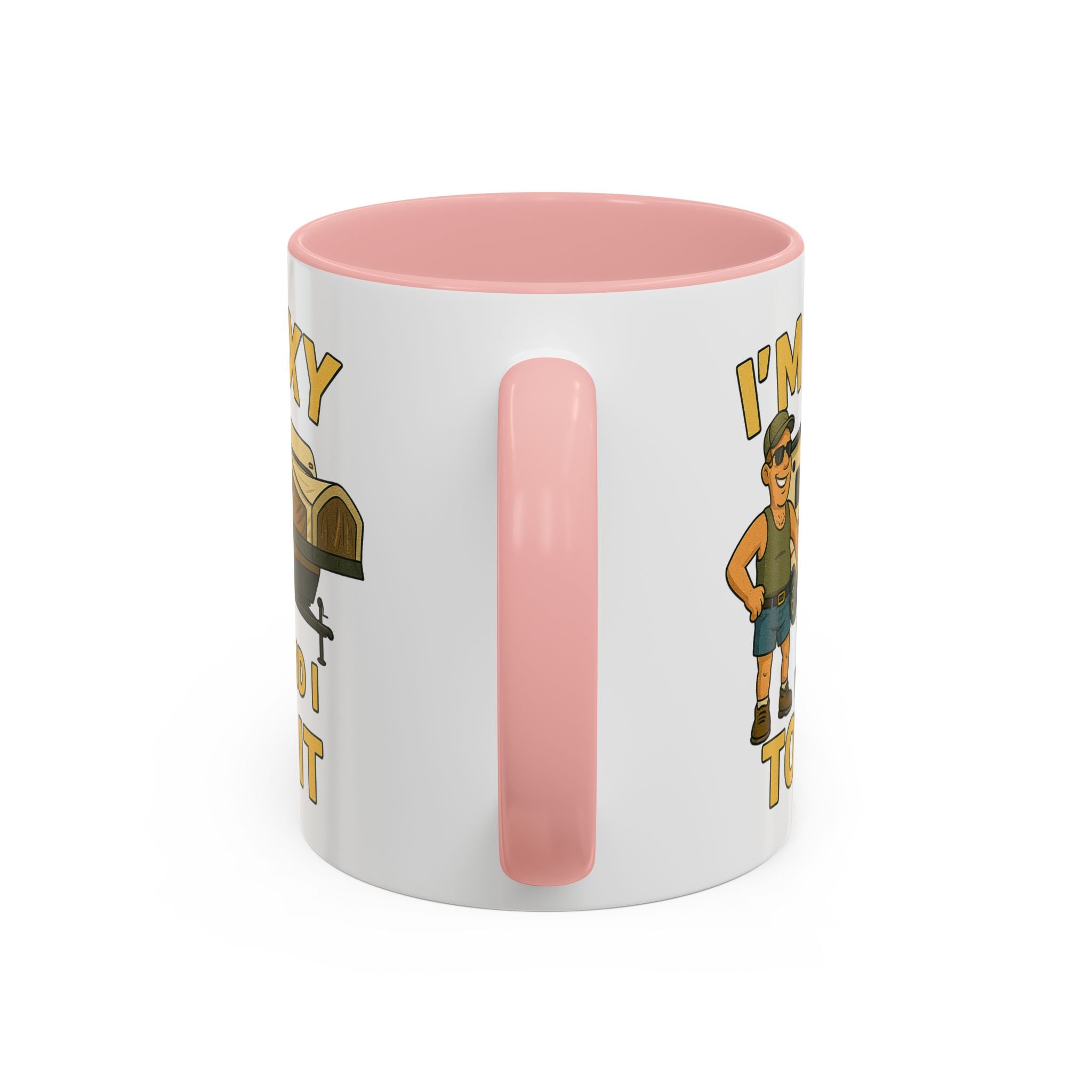 Playful Camping Mug, Funny Coffee Cup, Camper Gift, RV Lover's Accessory, Outdoor Adventure Mug