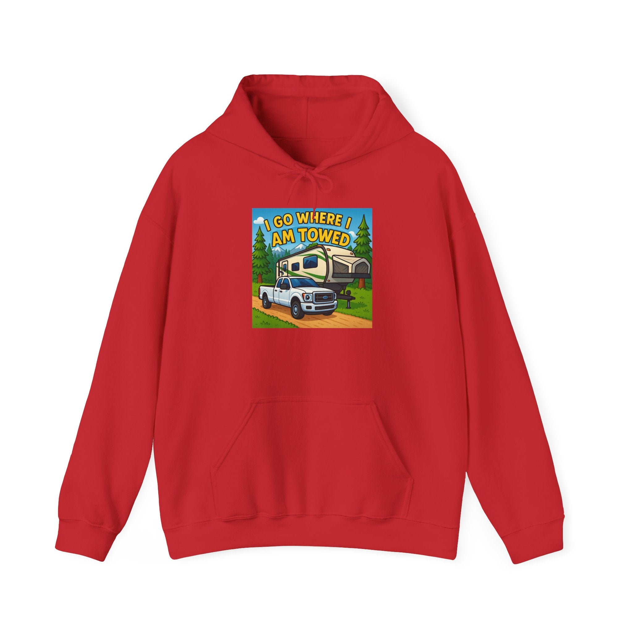 Adventure-Themed Hooded Sweatshirt - Perfect for Travel Enthusiasts, Camper Gifts, Cozy Outings, Outdoor Activities, Road Trip Essentials