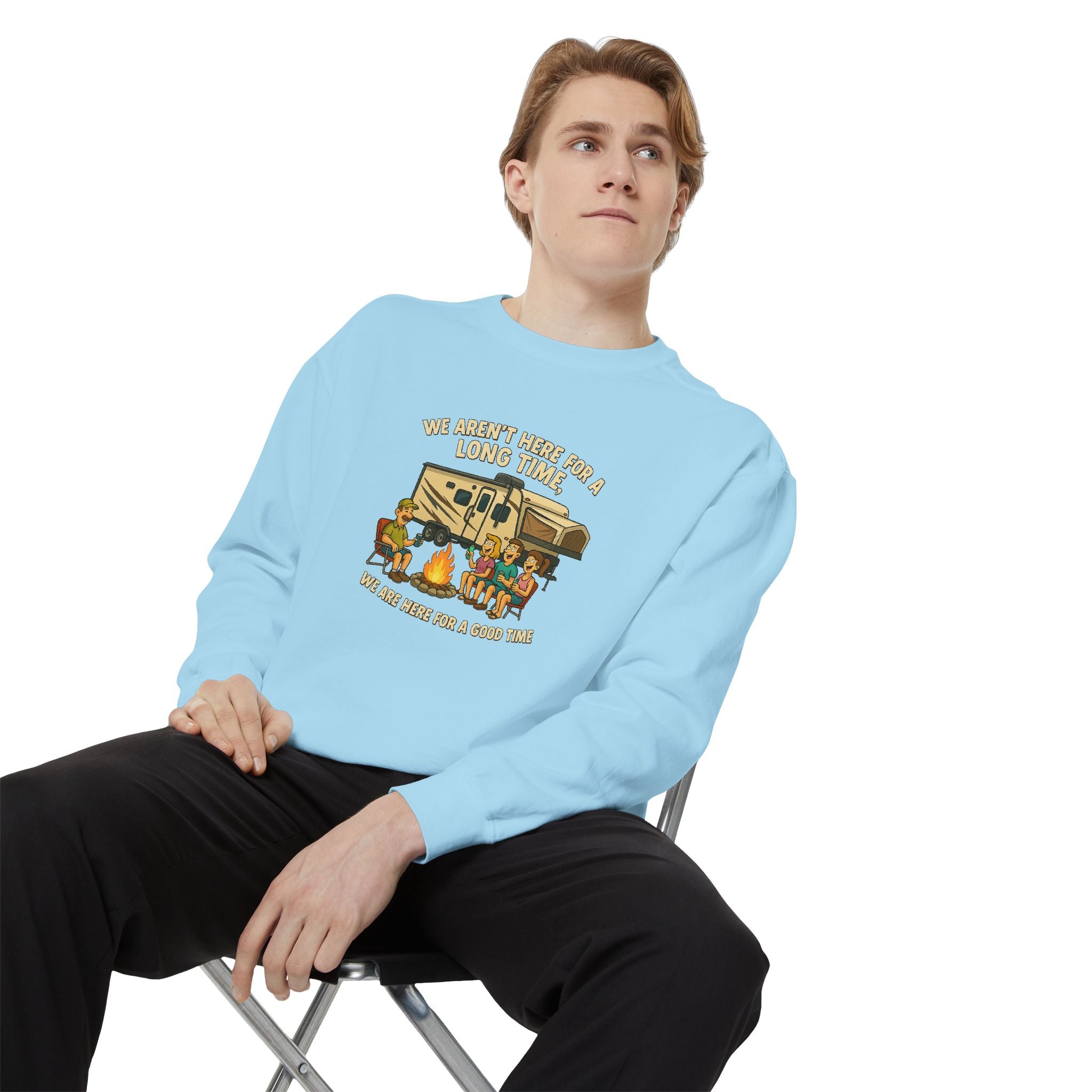 Camping Adventure Unisex Sweatshirt - Perfect for Outdoor Lovers