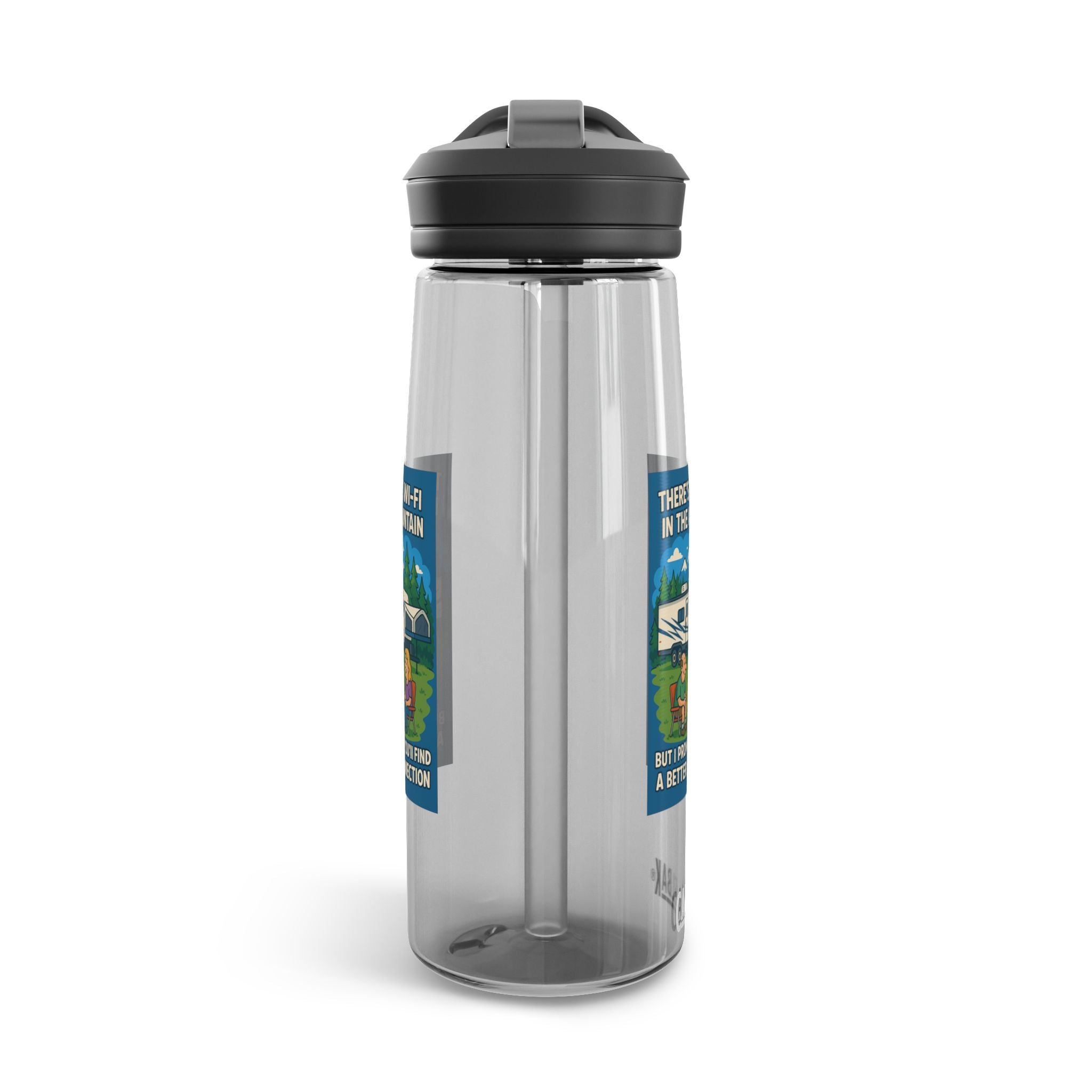 Adventure Water Bottle, Hiking Hydration, Camping Gear, Outdoors Travel, Nature Lover Gift, Unique Camp Mug
