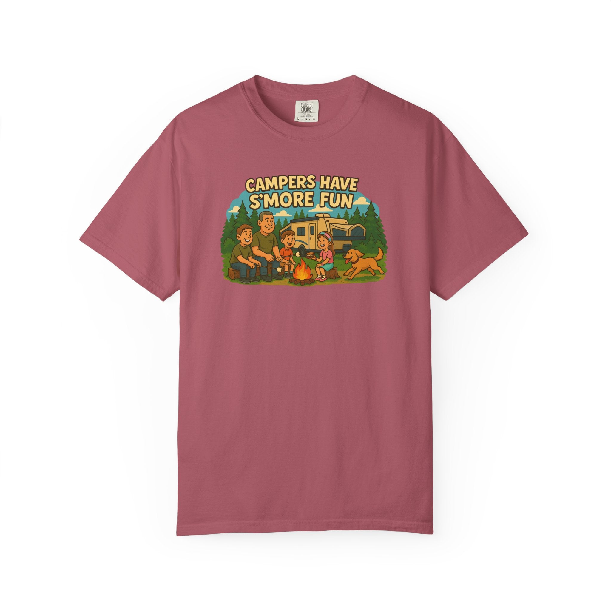 Camping T-Shirt for Outdoor Lovers, Perfect Gift for Campers, Adventure Tee, Vacation Shirt, Summer Fun Merchandise
