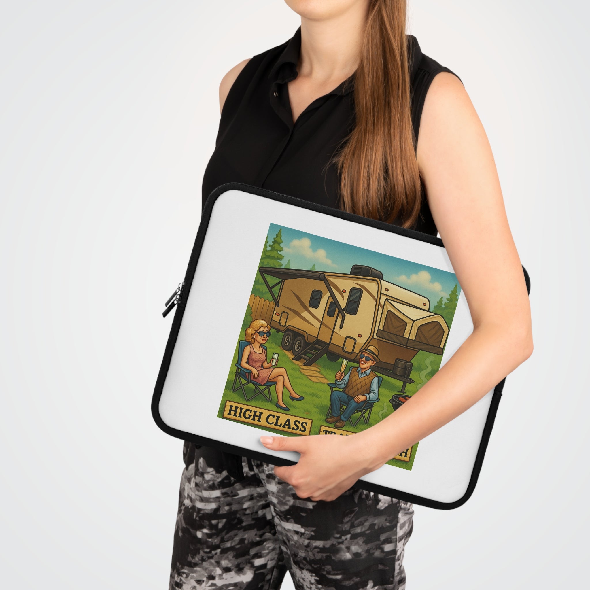 High Class Trailer Trash Laptop Sleeve