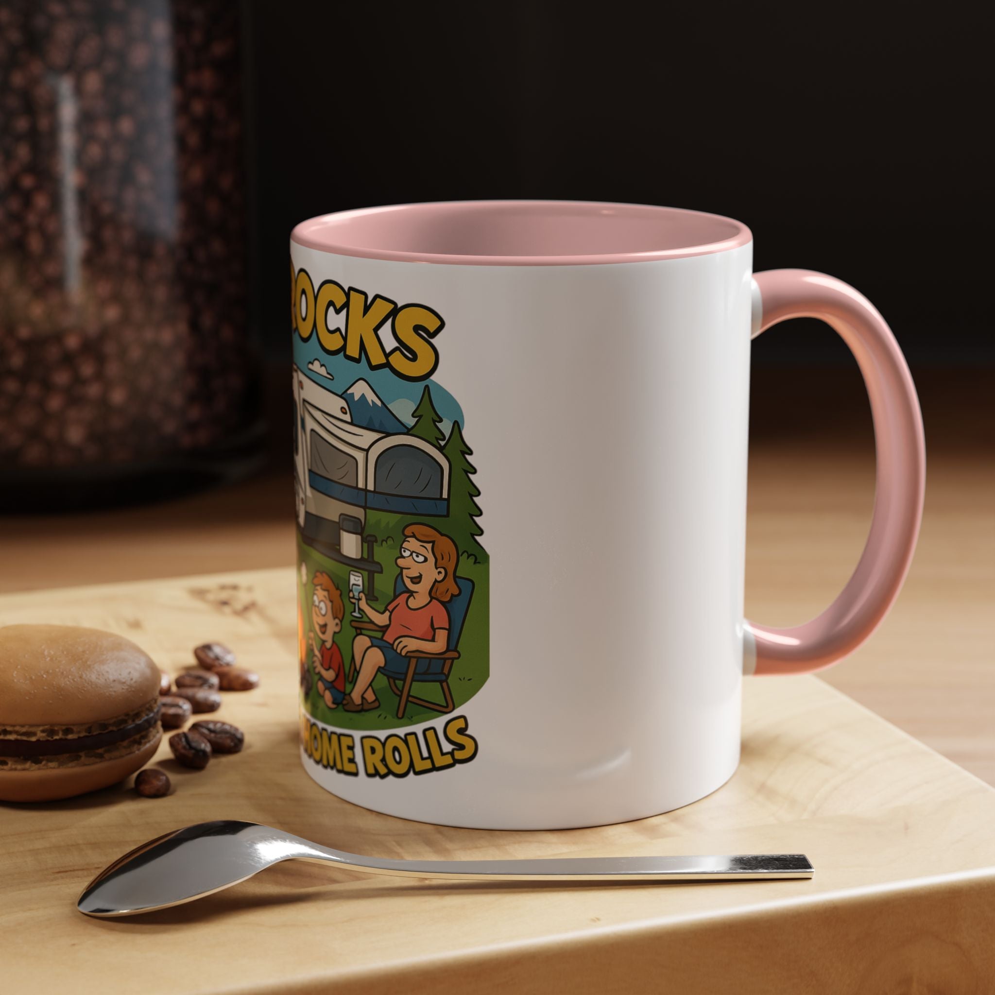 Camping Life Coffee Mug - Adventure Lover Gift, RV Travel Mug, Cozy Campfire Vibes, Perfect for Outdoor Enthusiasts, Gift for Dad