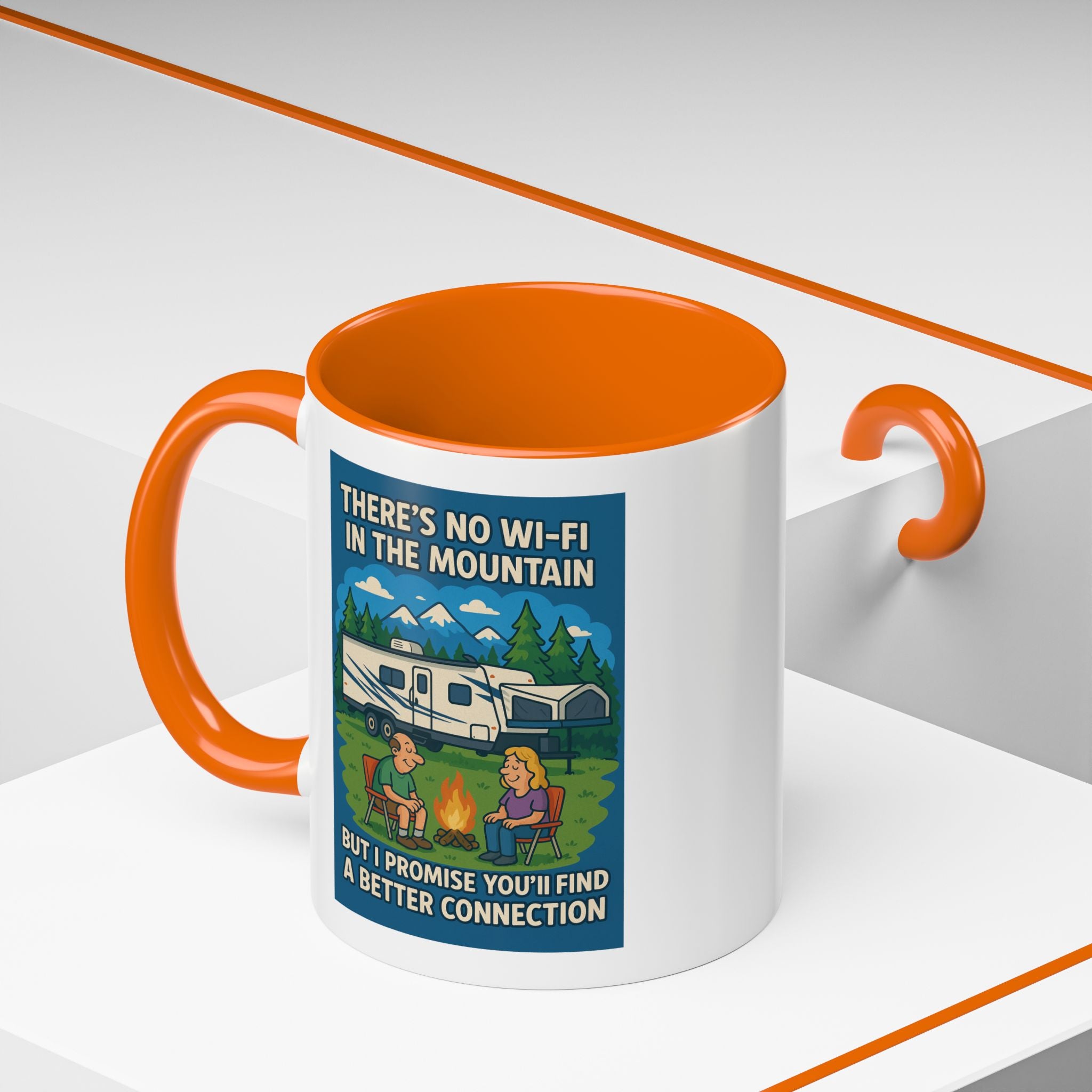 Nature Connection Coffee Mug - Adventure, Camping, Outdoor Gift, Travel Mug, Hiking Coffee Cup