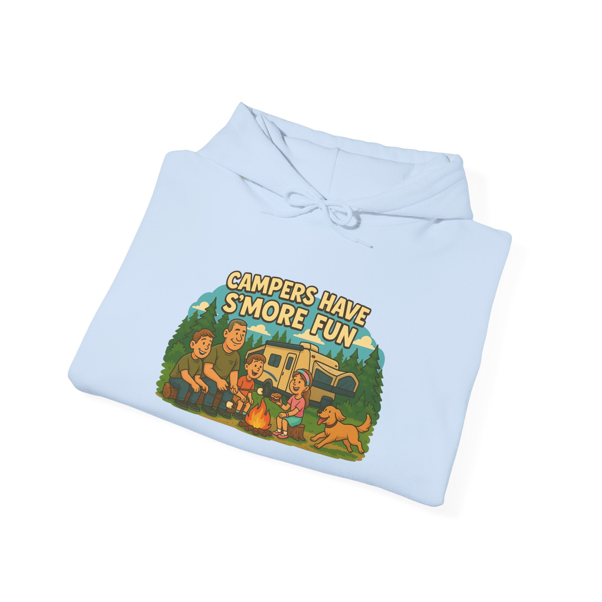 Campfire Vibes Hoodie - Perfect for Outdoor Lovers, Camping Trips, Nature Adventures, Gift for Campers, Cozy Hooded Sweatshirt