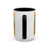 Life is fine with camping and wine Hybrid Camper Coffee Mug (11, 15oz)