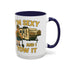 Playful Camping Mug, Funny Coffee Cup, Camper Gift, RV Lover's Accessory, Outdoor Adventure Mug
