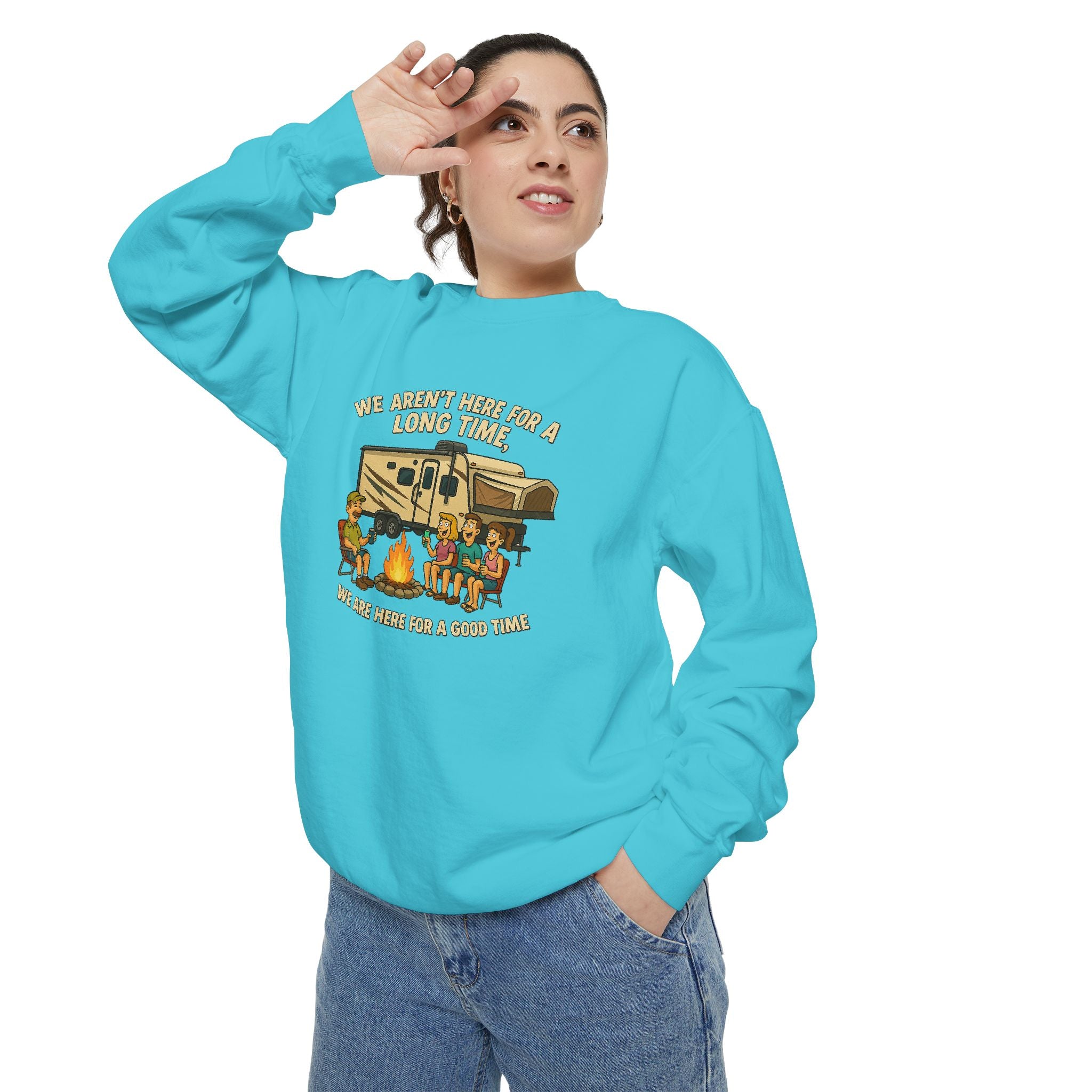 Camping Adventure Unisex Sweatshirt - Perfect for Outdoor Lovers