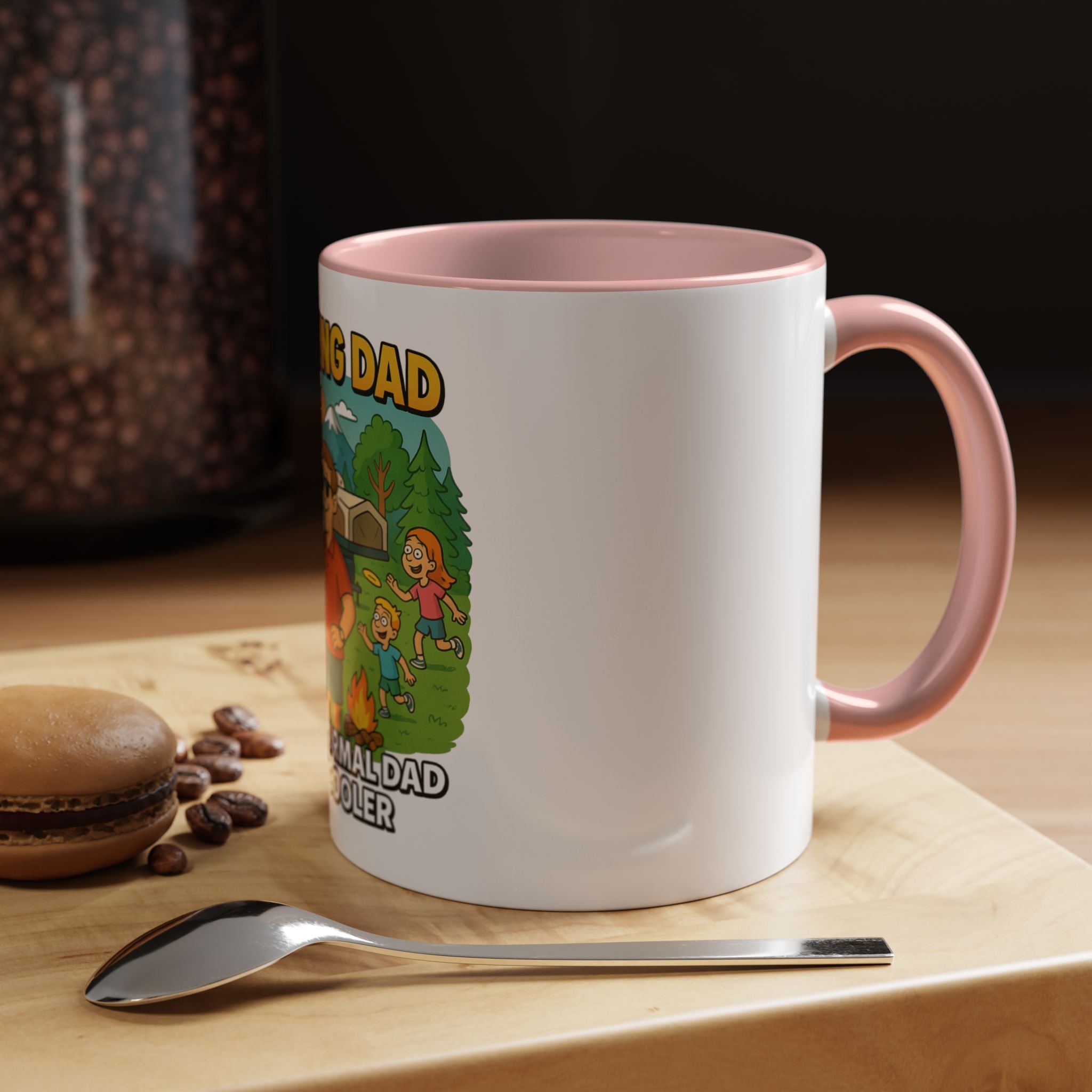 Cool Camping Dad Coffee Mug - Fun Outdoor Adventure Gift