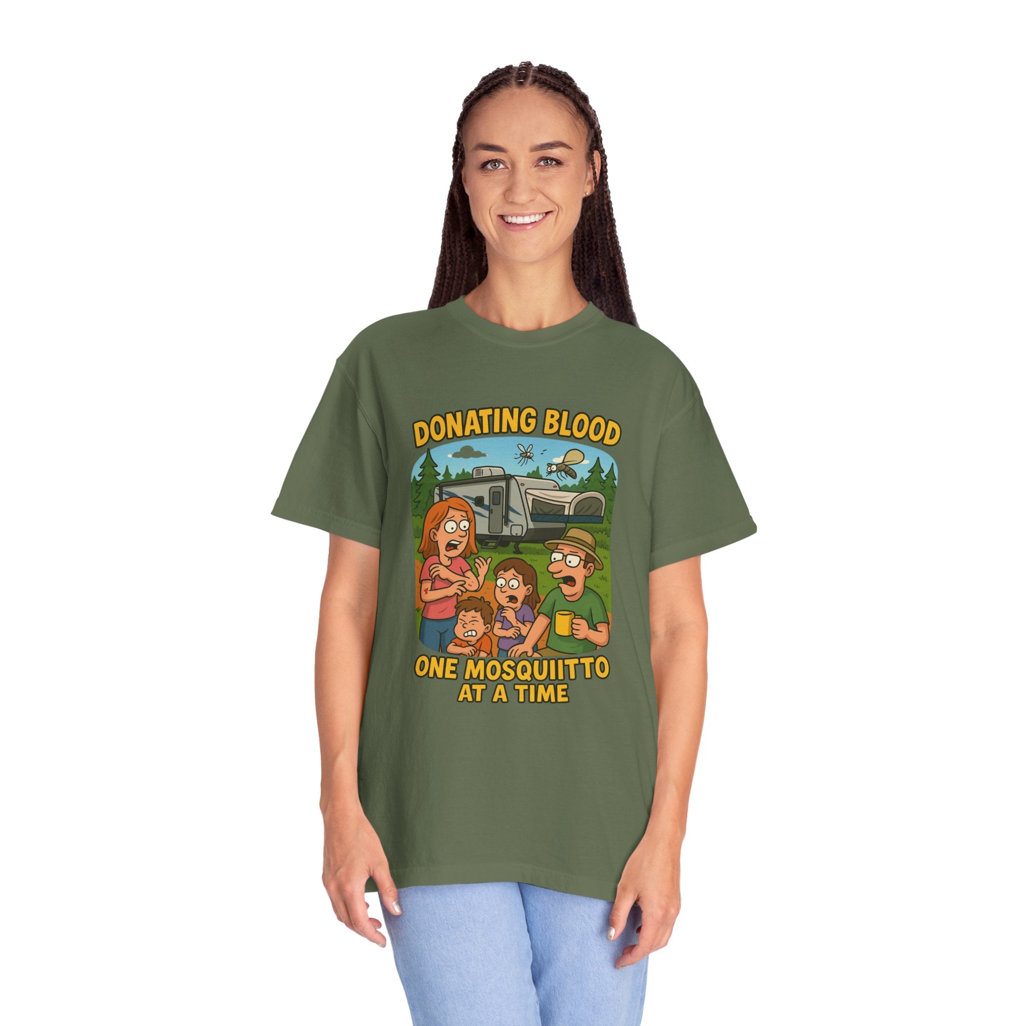 Playful Donation Humor Tee for Blood Donors, Perfect for Fundraisers, Special Events, Gifts, and Everyday Wear