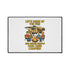 Camper-Themed Heavy Duty Floor Mat for Outdoor Gatherings, RV Decor, Camping Accessories, BBQ Parties, Fire Pit Mat