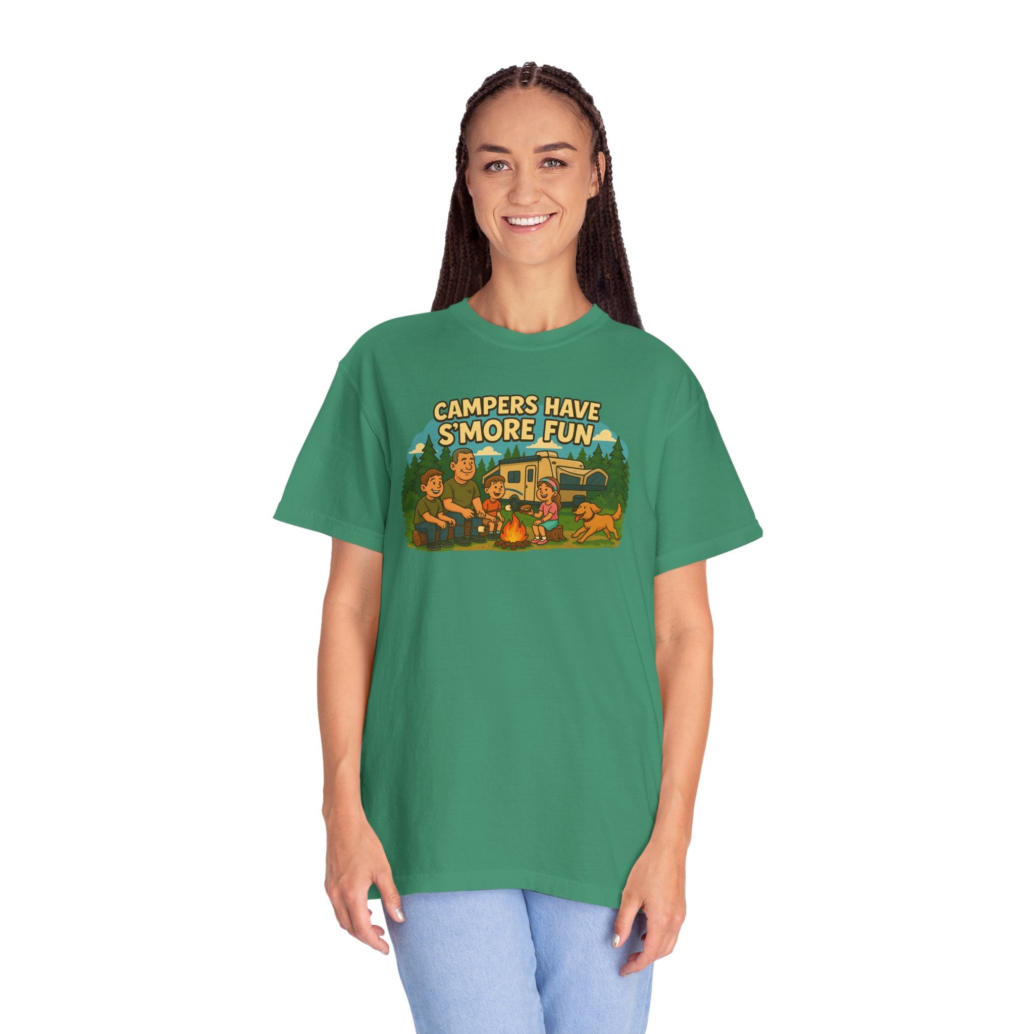 Camping T-Shirt for Outdoor Lovers, Perfect Gift for Campers, Adventure Tee, Vacation Shirt, Summer Fun Merchandise