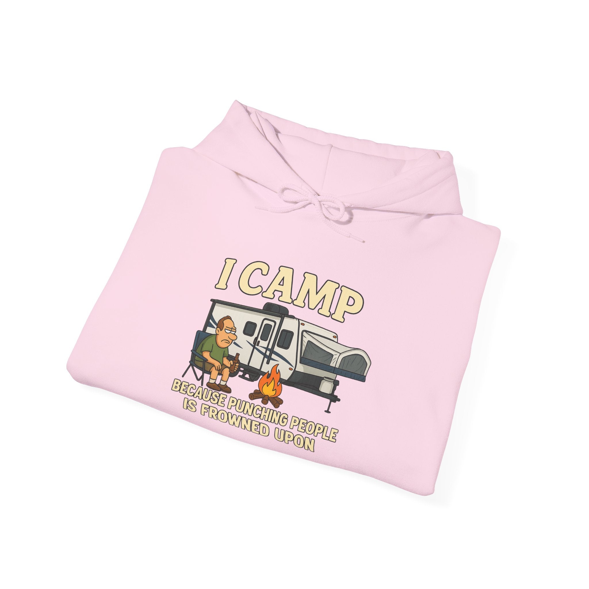 I Camp Unisex Heavy Blend™ Hoodie - Perfect for Outdoor Lovers