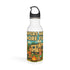 Camping Vibes Water Bottle, Outdoor Adventure, S'mores Fun, Eco-Friendly Hydration, Gift for Campers, Hiking Gear