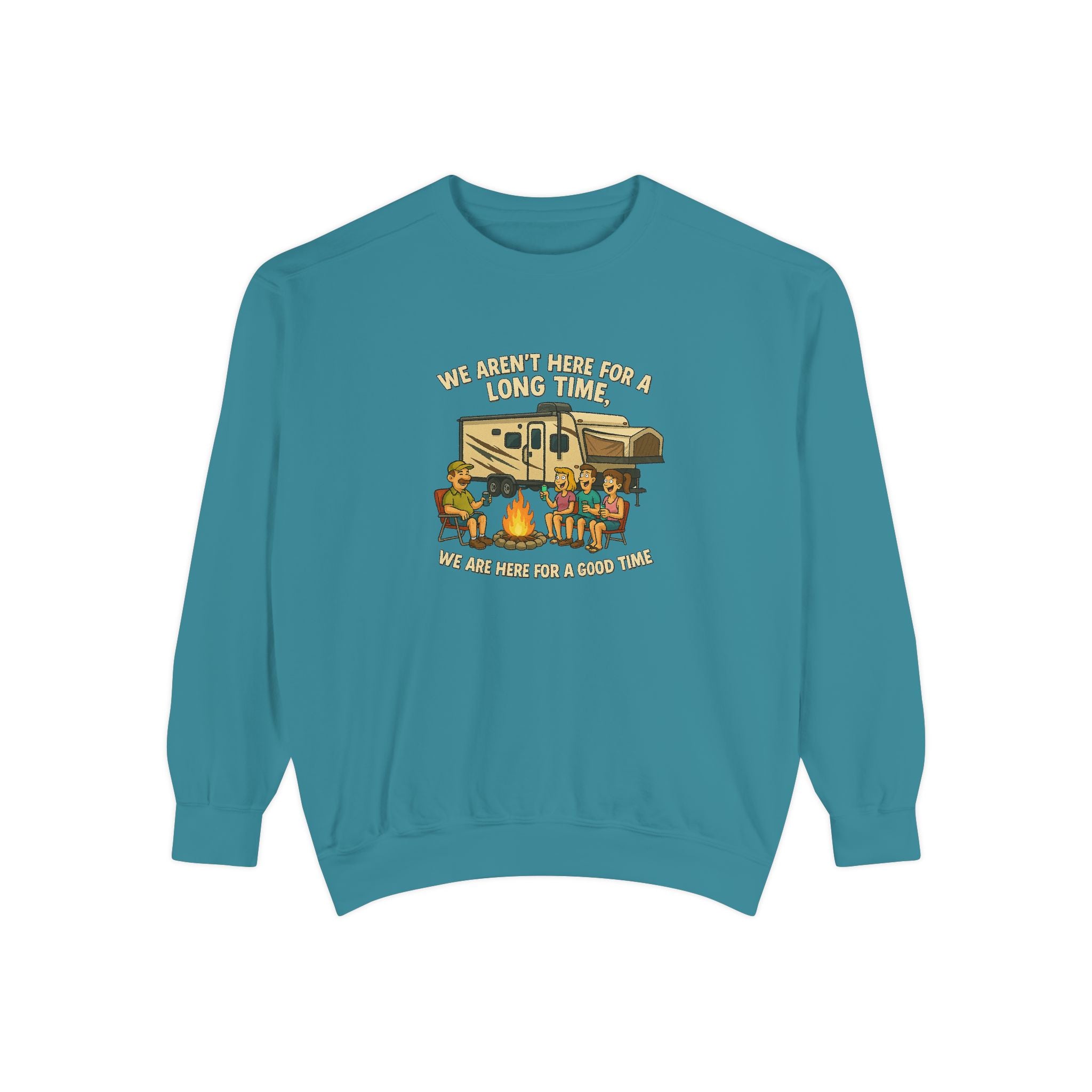 Camping Adventure Unisex Sweatshirt - Perfect for Outdoor Lovers
