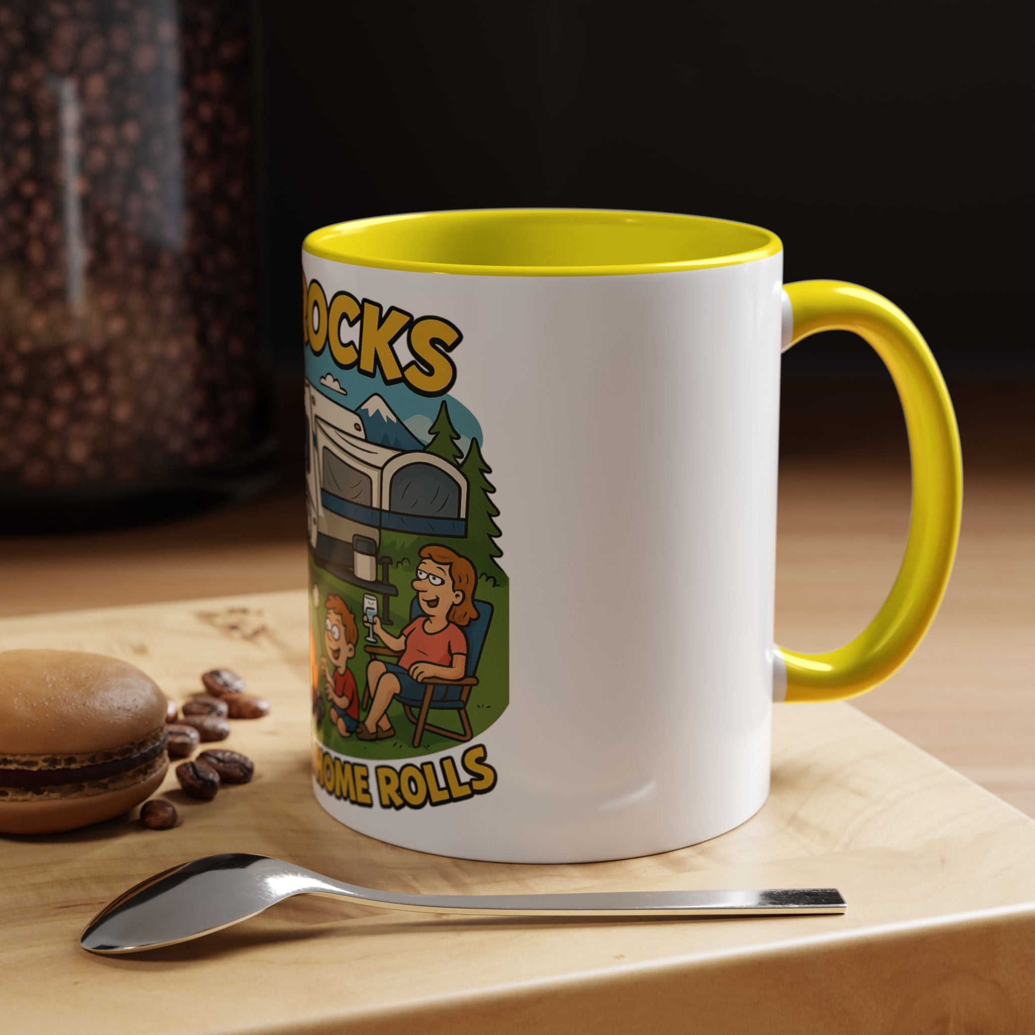 Camping Life Coffee Mug - Adventure Lover Gift, RV Travel Mug, Cozy Campfire Vibes, Perfect for Outdoor Enthusiasts, Gift for Dad
