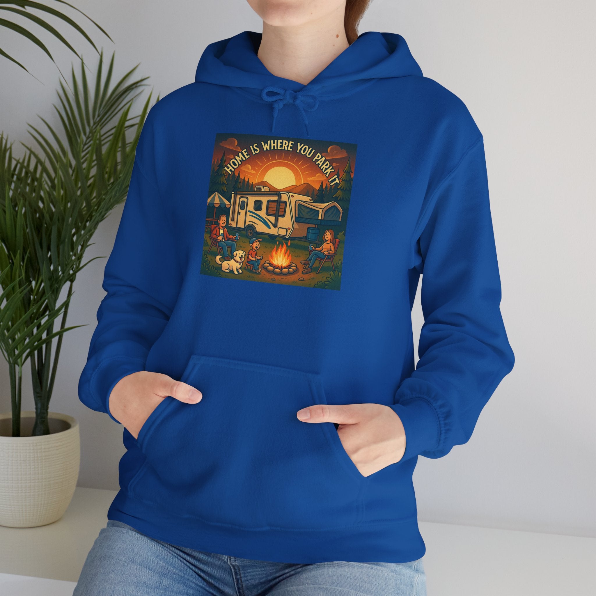 Cozy Campfire Vibes Hoodie, Unisex Sweatshirt for Camp Lovers, Autumn Apparel, Outdoor Adventure Gift, Family Get-Together