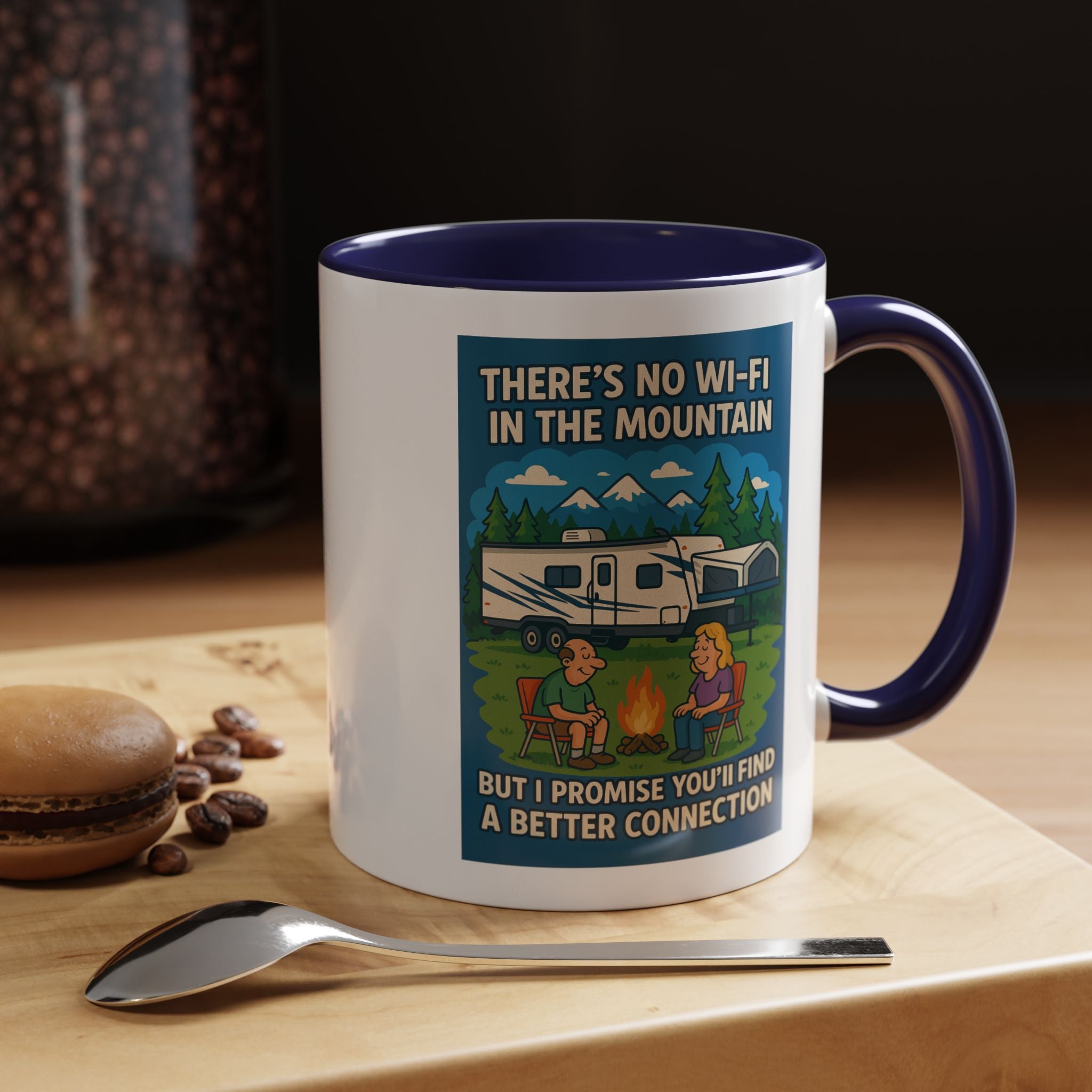 Nature Connection Coffee Mug - Adventure, Camping, Outdoor Gift, Travel Mug, Hiking Coffee Cup